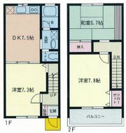 大塚山ガーデンの間取り画像