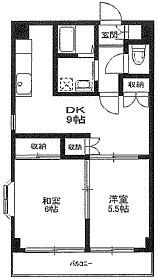 プラーズ榎木町の間取り画像