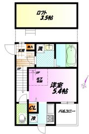 CB湘南ラティオの間取り画像