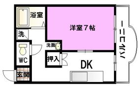 シャトー巽の間取り画像