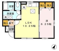 四葉の光の間取り画像