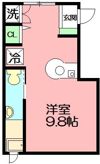 EAST RISE 由比ガ浜Bの間取り画像