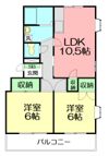 CASAあけぼのの間取り画像