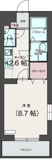 グランフィーユの間取り画像