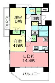 パークアクシス大船の間取り画像