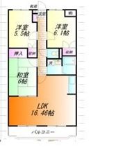 アルテールSの間取り画像