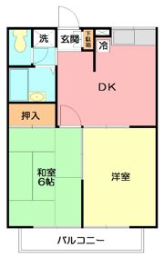 エステートピアマルイIの間取り画像