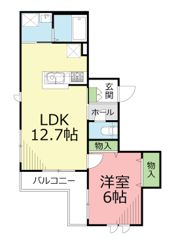 ヒルズ茅ヶ崎の間取り画像