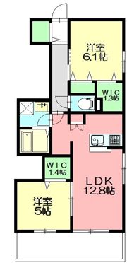 ベラフォレスタ弐番館の間取り画像