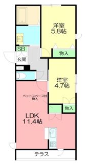 サニースマイルの間取り画像