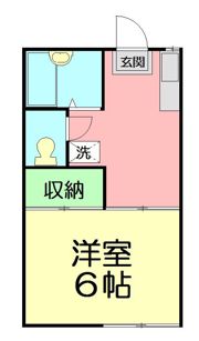 司ハイツの間取り画像