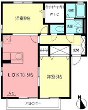 ロイヤルコートBの間取り画像