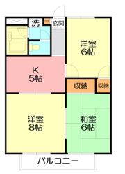 パークサイド飯島の間取り画像