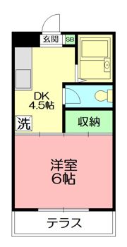 エリール岩崎の間取り画像