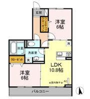 Lemons蓮正寺の間取り画像