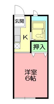 ジュネス上倉田の間取り画像