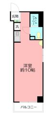 シーサイドビラ鵠沼の間取り画像