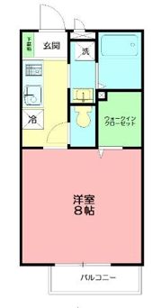 ワンズウエストの間取り画像