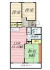 グリーンハイムイヌヰ 4号棟の間取り画像