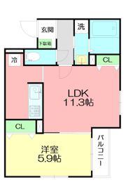 MAISON COCO（メゾンココ）の間取り画像