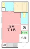 代官町グリーンビルの間取り画像