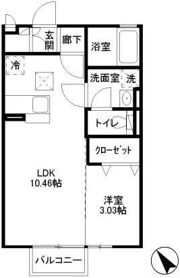 エスポワール文京の間取り画像