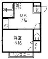 クライン ヴァイデの間取り画像