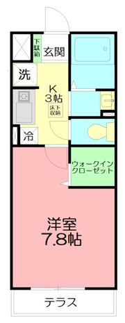 モナリエ平戸の間取り画像