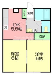 ロイヤルパレス弐番館の間取り画像