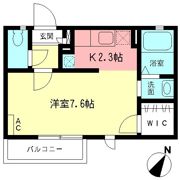 ヴェール・トワの間取り画像