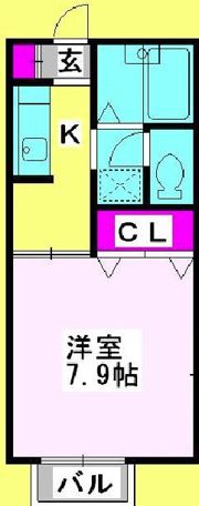 パークサイドテラスの間取り画像