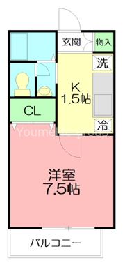 メゾンルネの間取り画像