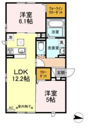 サークルモコ湘南台の間取り画像