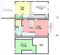 the s low time house．の間取り画像