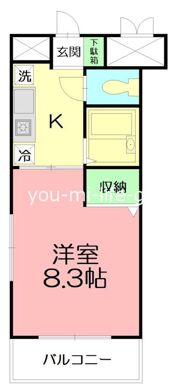 ベルグランデの間取り画像