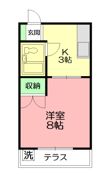 コーポ山口の間取り画像