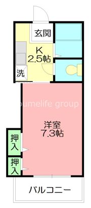 カレントの間取り画像