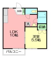 アーマスウェストの間取り画像