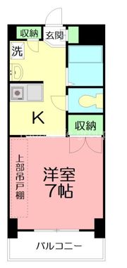 ラポール鶴嶺の間取り画像