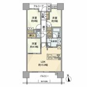 ザ・パークハウス茅ヶ崎の間取り画像
