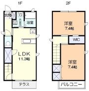 メゾン・ナンバラCの間取り画像