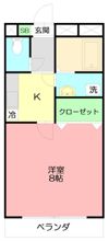 MTハイツの間取り画像