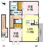 セジュール湘南の間取り画像