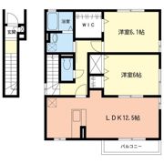 ラフィーネの間取り画像