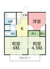 コーポ宮前の間取り画像