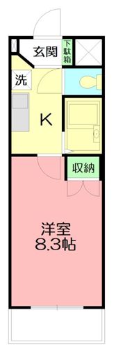 マーメイド湘南の間取り画像