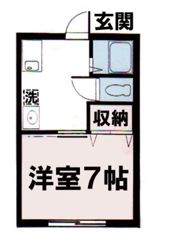 サンハイツSの間取り画像
