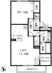 スワロウテイルAの間取り画像