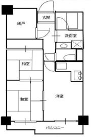 ソシエ弐番館の間取り画像