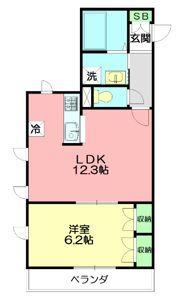 Raffinato湘南（ラフィネートショウナン）の間取り画像